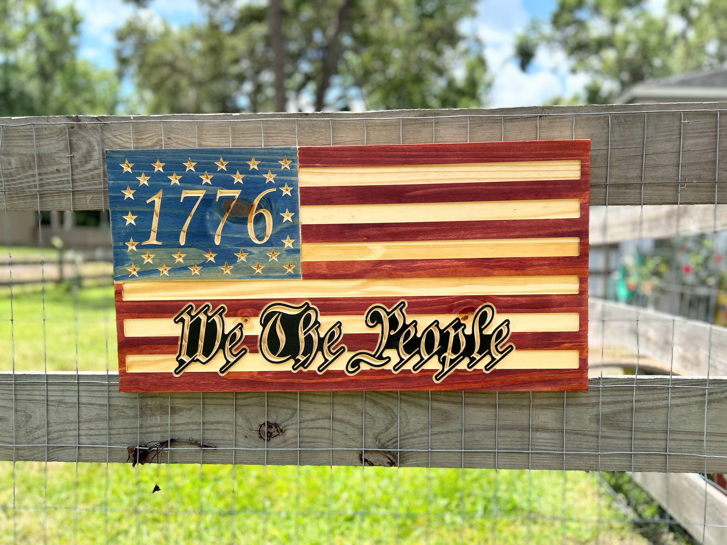 American We The People Flag