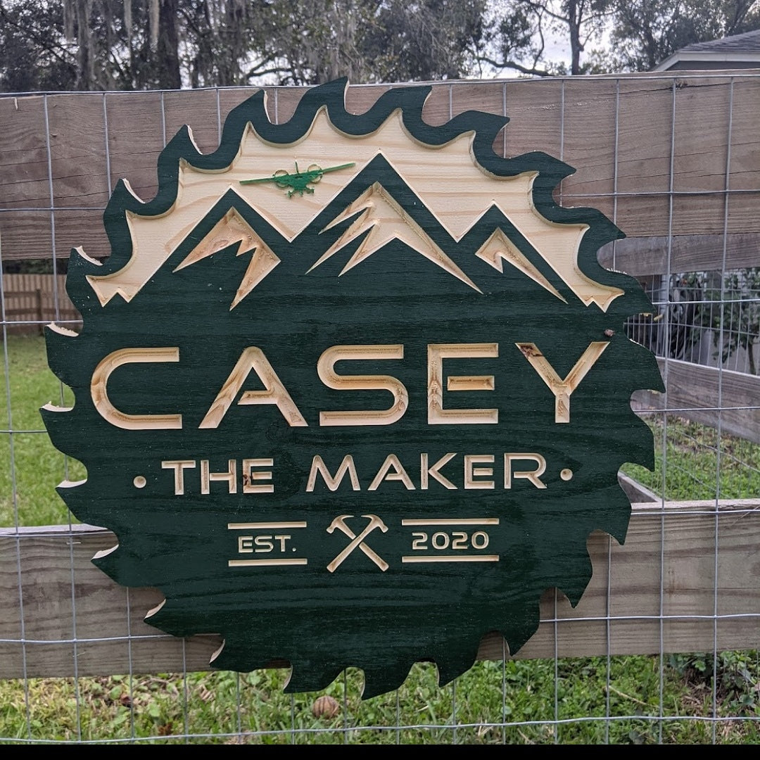 Custom Handcrafted 2D and 3D signs