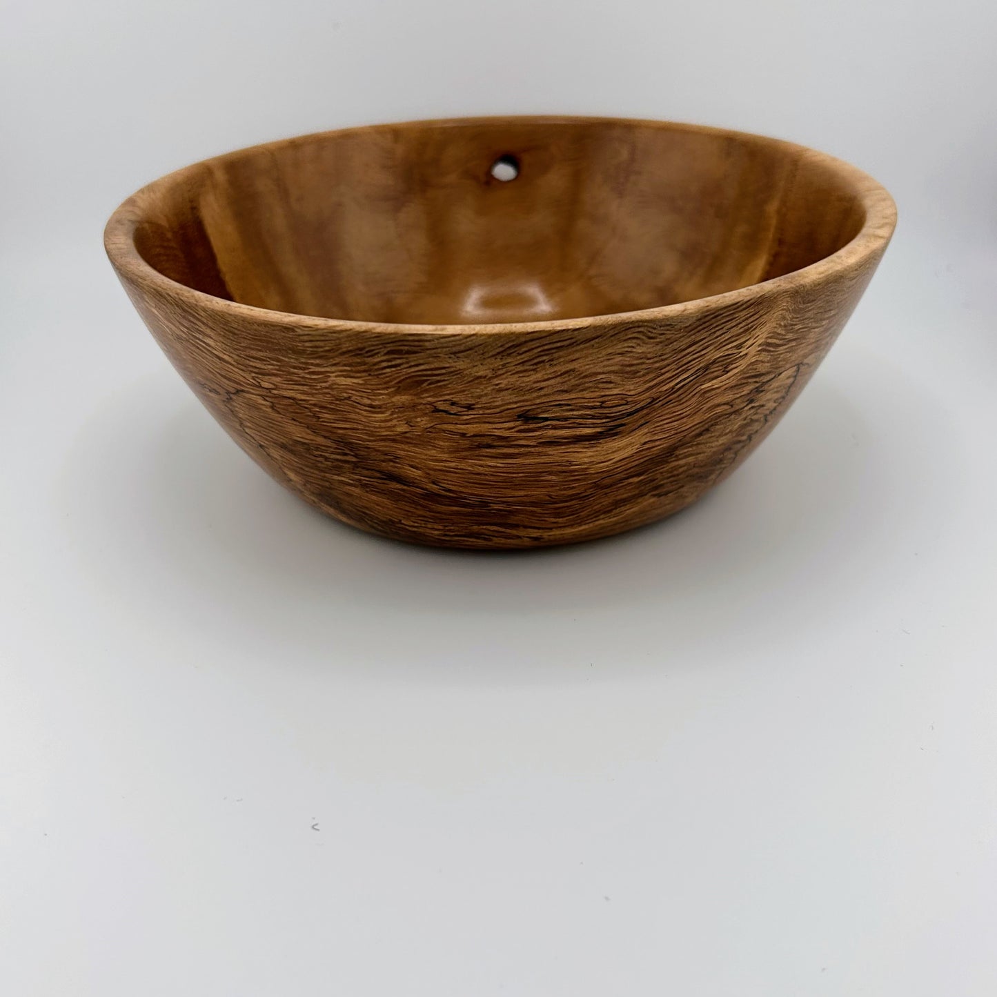 Handcrafted Sycamore Wood 7.5-inch Diameter Bowl