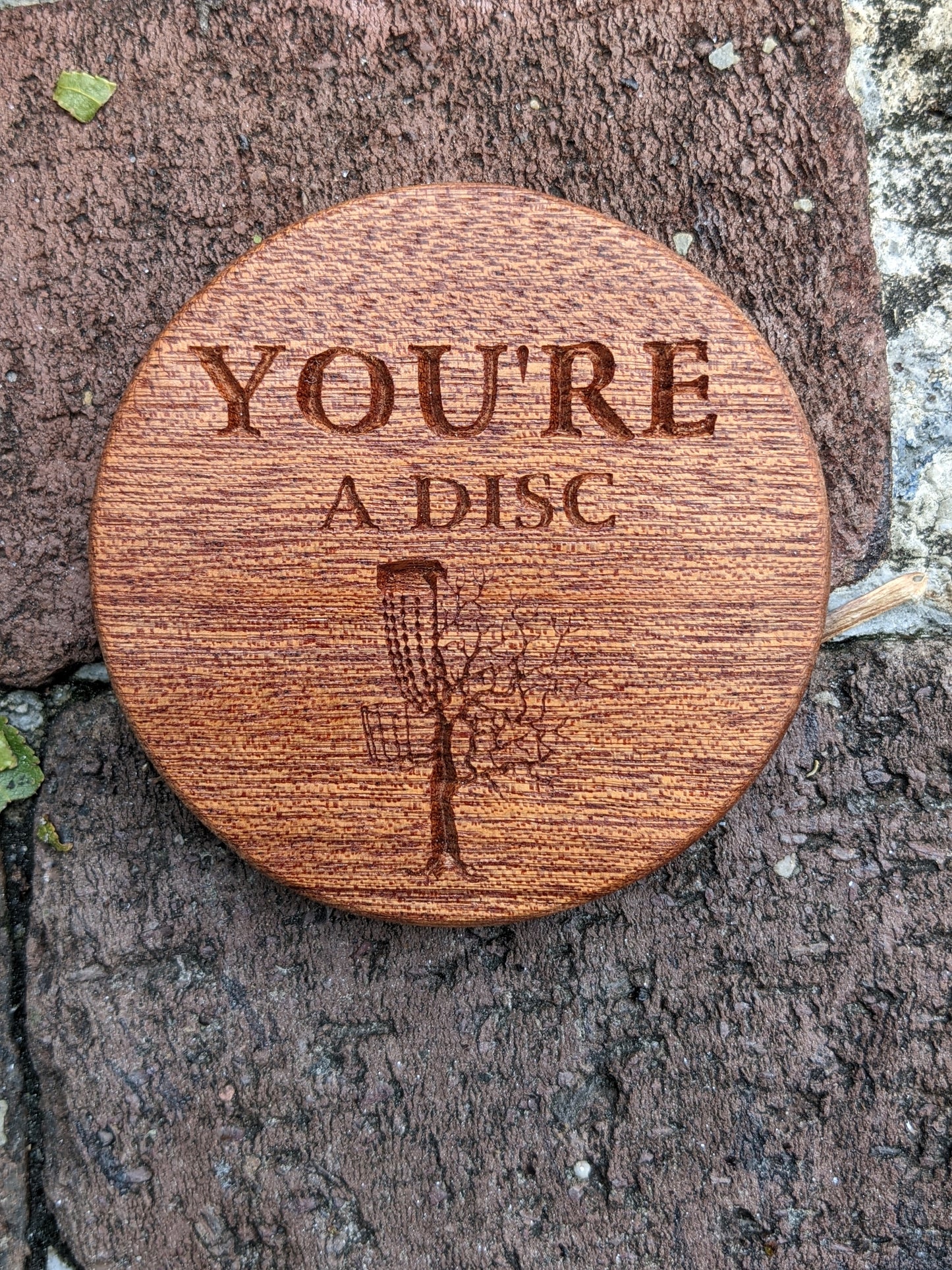 Disc Golf Wood Mini Marker