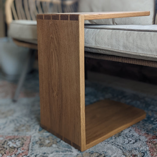 Couch Side Table - Solid Wood