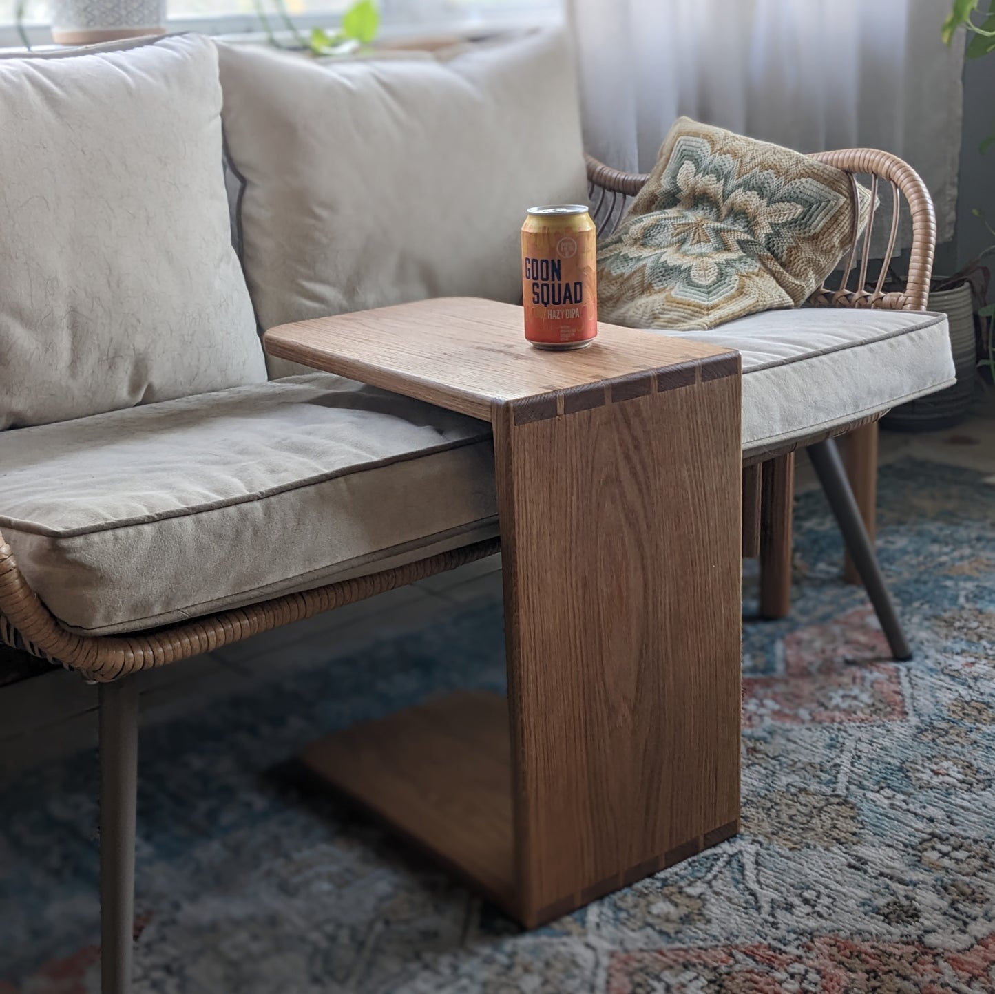 Couch Side Table - Solid Wood