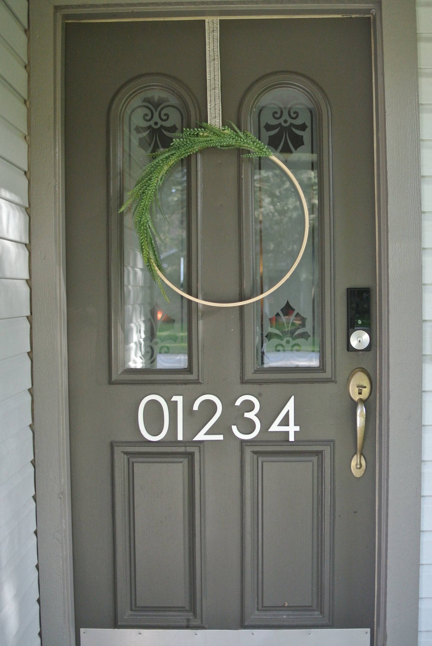 5in Modern Magnetic House Numbers