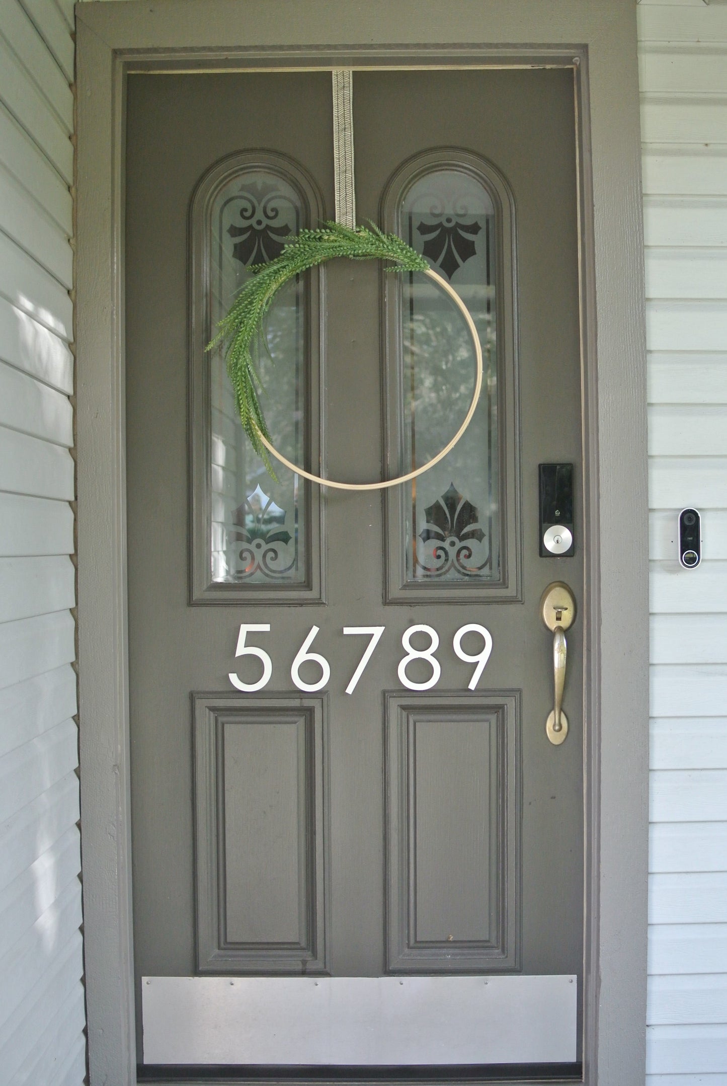 5in Modern Magnetic House Numbers